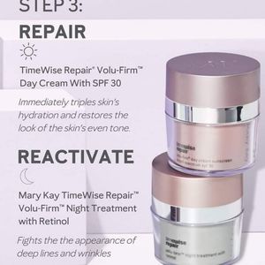 Mary Kay Timewise Repair Day SPF 30 & Night Cream set.